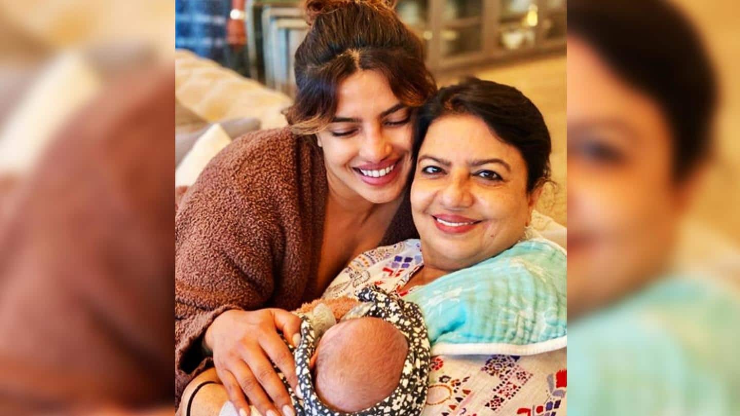 Priyanka Chopra shares daughter Malti's glimpse on mother Madhu's birthday