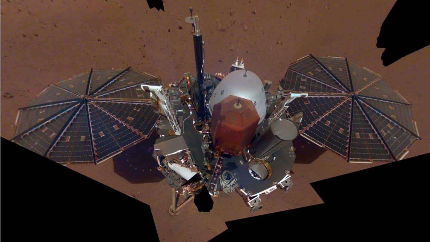 NASA Mars InSight Lander sends last image before signing off
