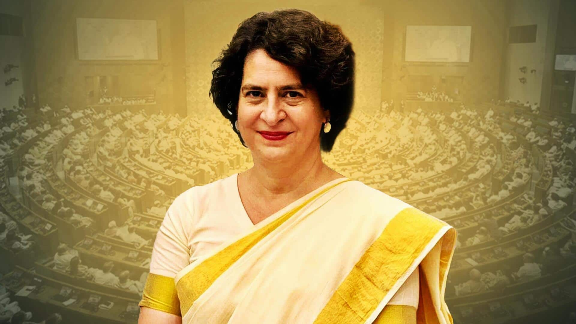 In maiden Lok Sabha speech, Priyanka Gandhi attacks BJP, RSS  