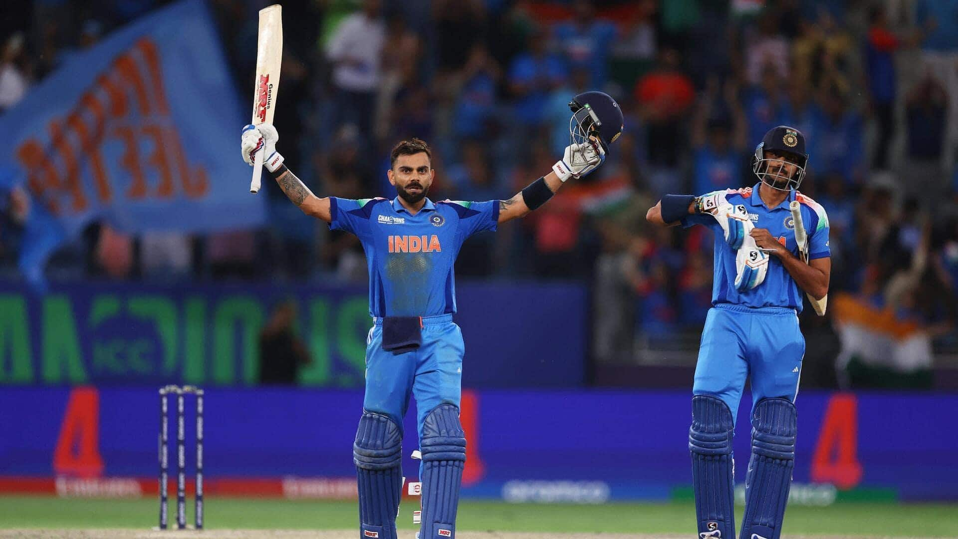 Decoding Indian batters with ODI centuries in Dubai 