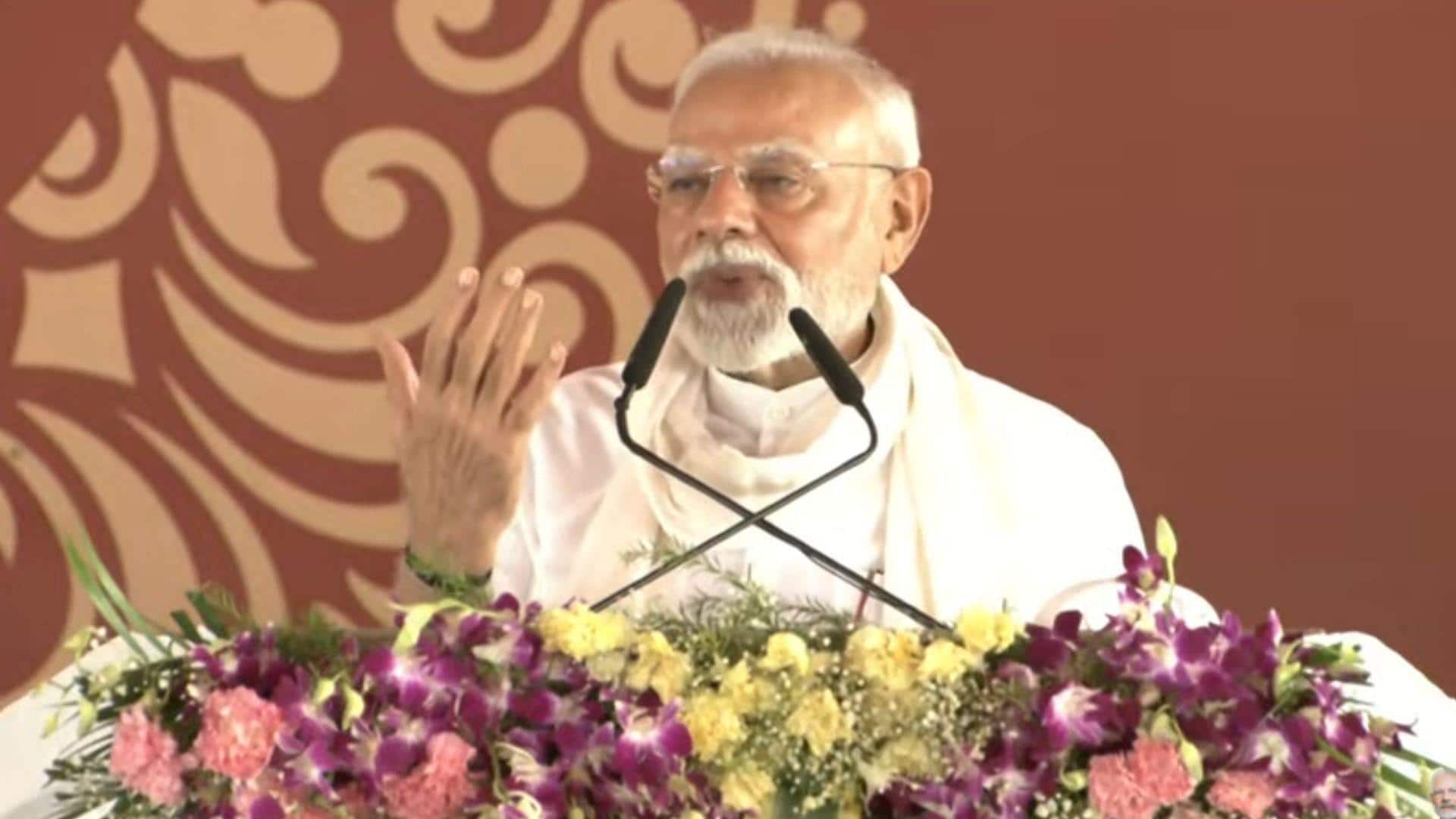 'India on track to become 3rd-largest economy': PM Modi