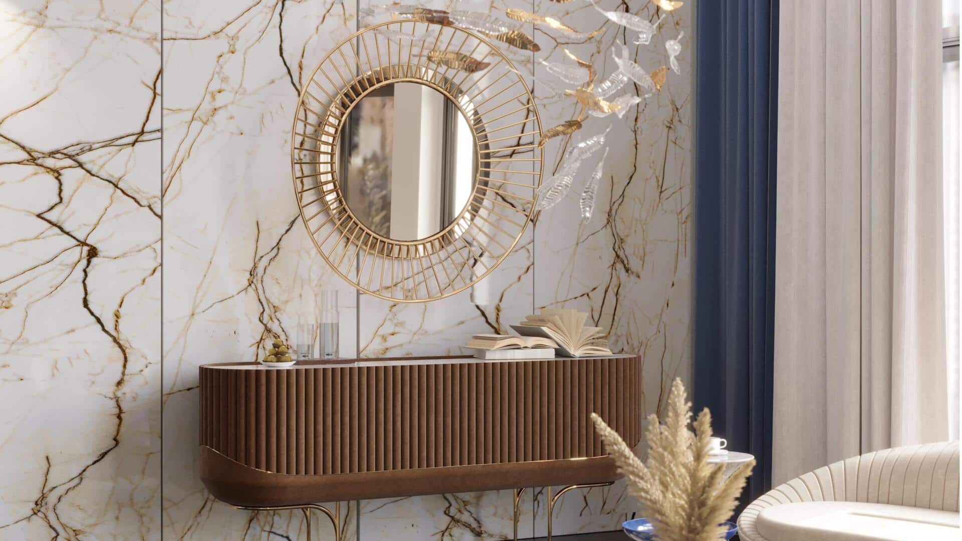 Metal accents in home decor: 5 stunning ideas