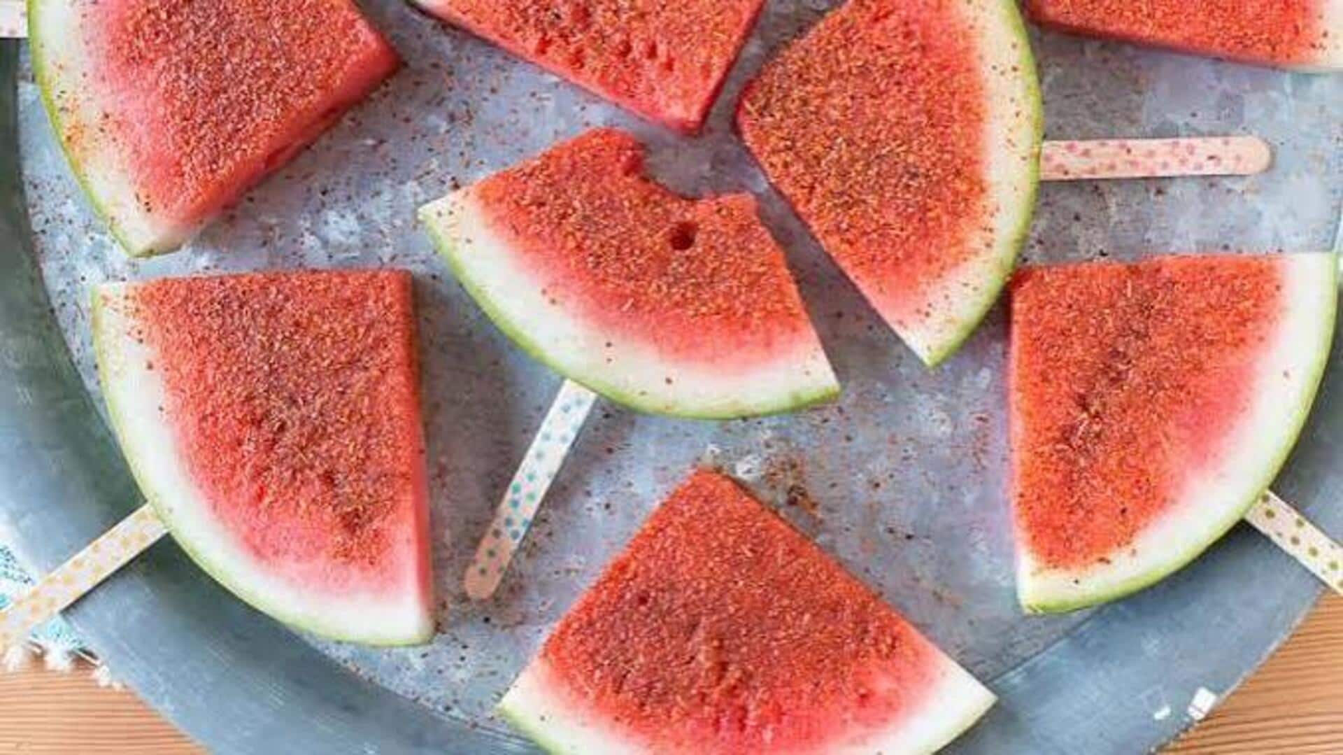 How to make spicy melon slices