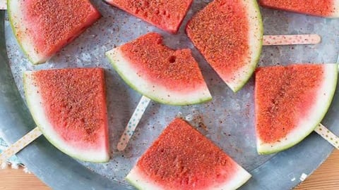 How to make spicy melon slices