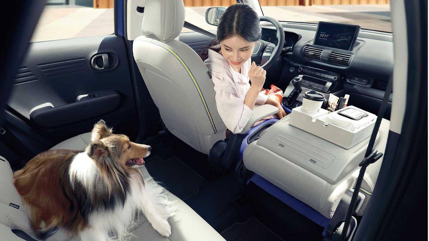 It gets a flat-bottom steering wheel and slidable rear seats It gets a flat-bottom steering wheel and slidable rear seats