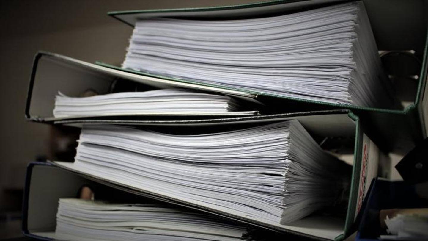 Go through your paper files and scan the important ones Go through your paper files and scan the important ones
