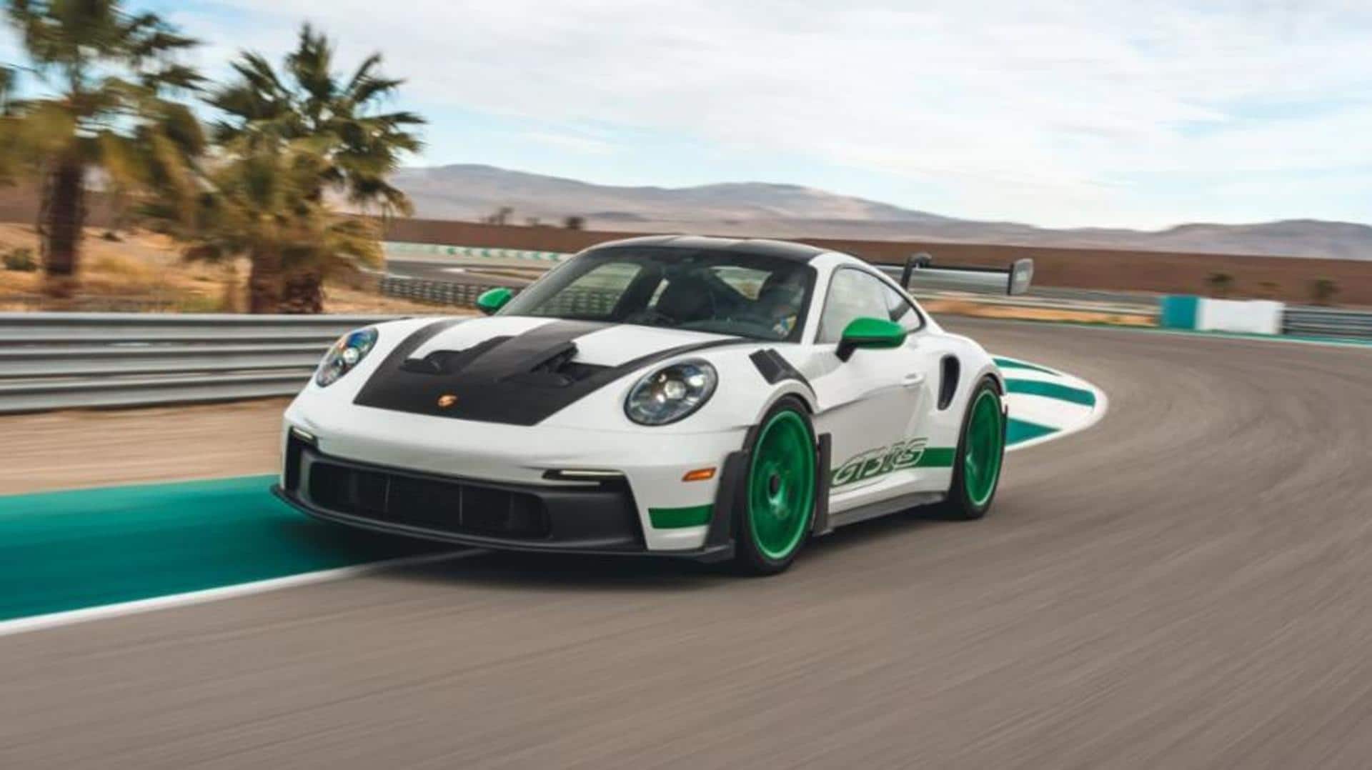Porsche's limited-run 911 GT3 RS pays homage to Carrera RS