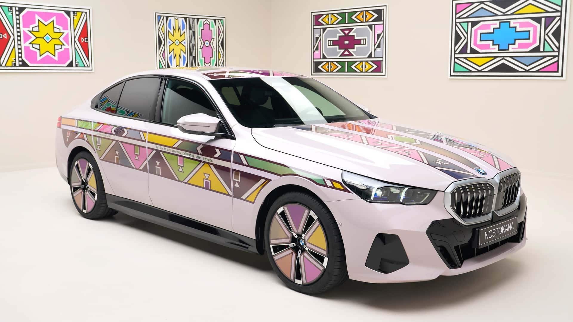 This BMW EV has color changing body: How it works