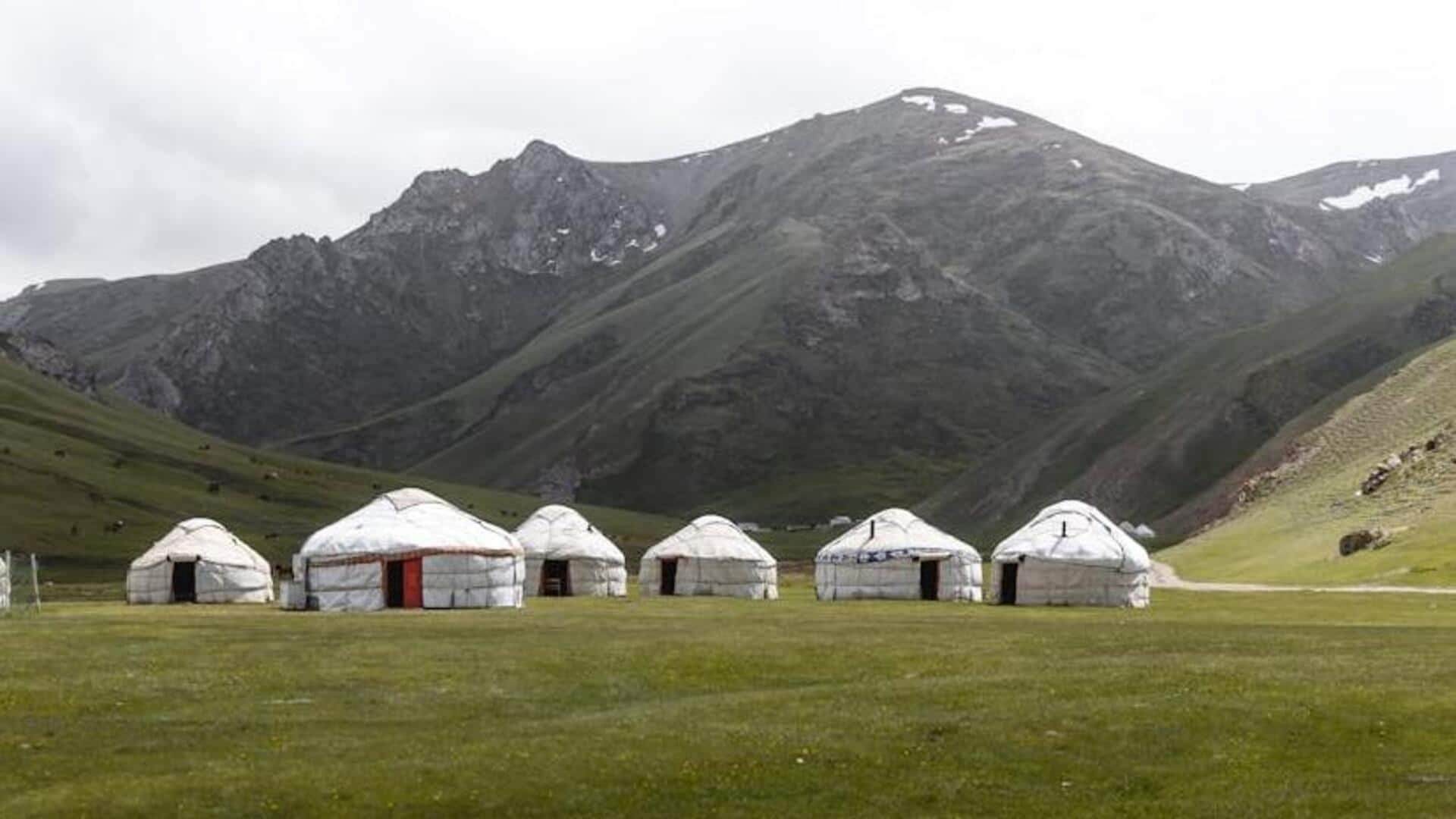 Embrace the nomadic lifestyle in Mongolia's vast plains