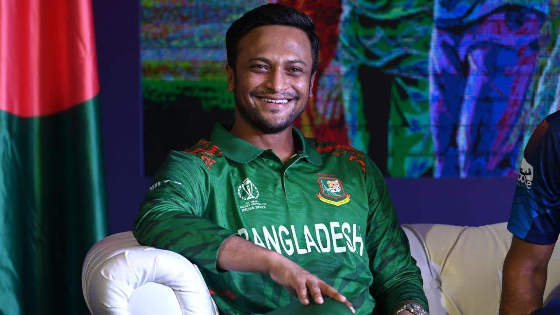 Shakib Al Hasan retires from T20Is, confirms final Test appearance  