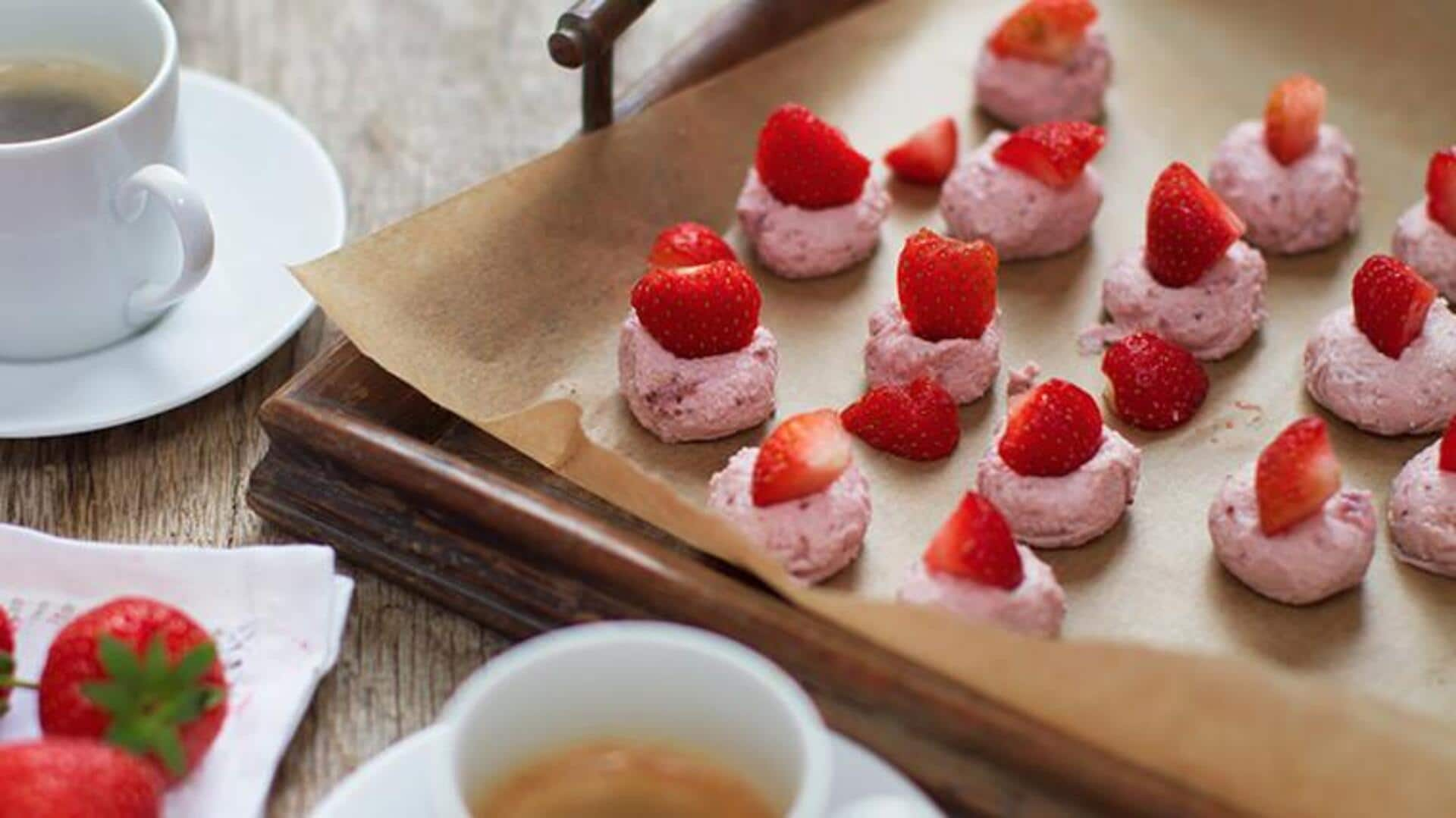 Vegan lovers: Give this traditional dessert a strawberry makeover 