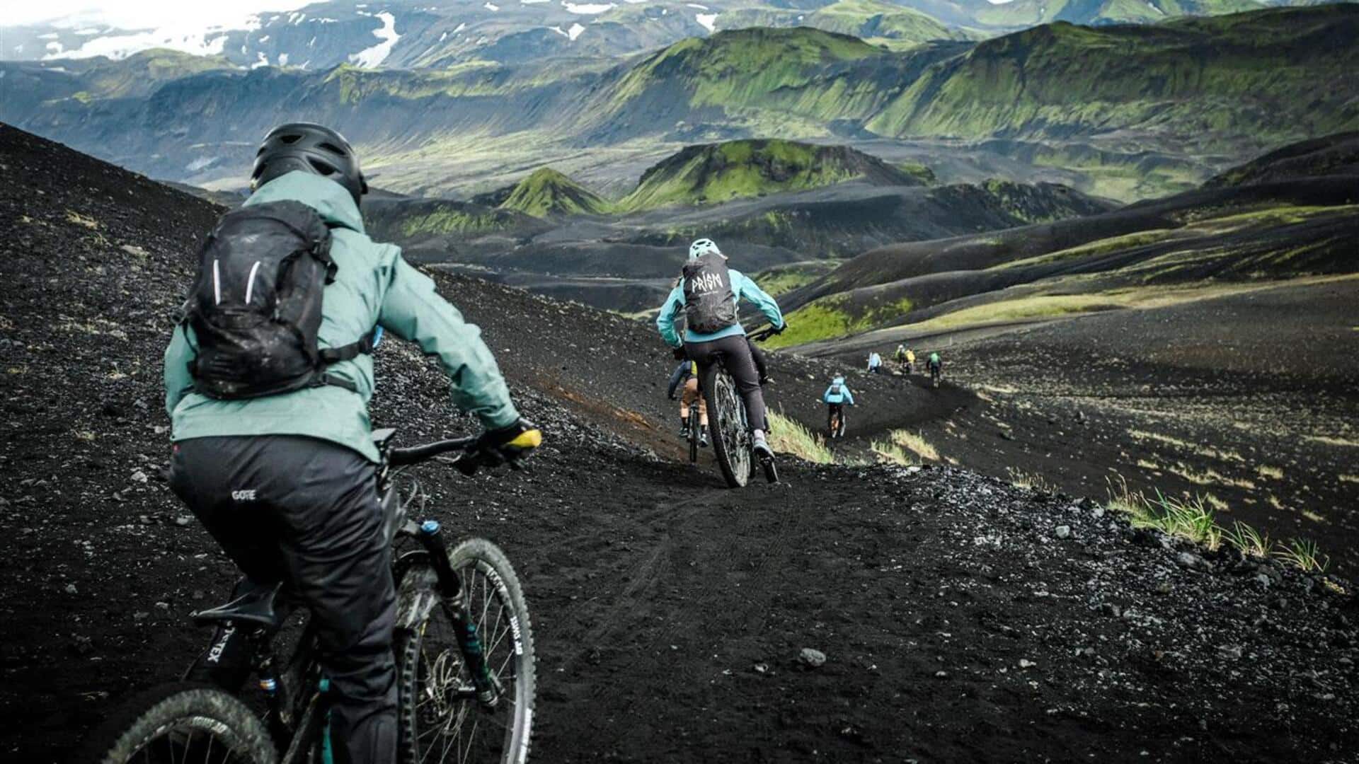 Mountain biking on volcanic trails: A guide