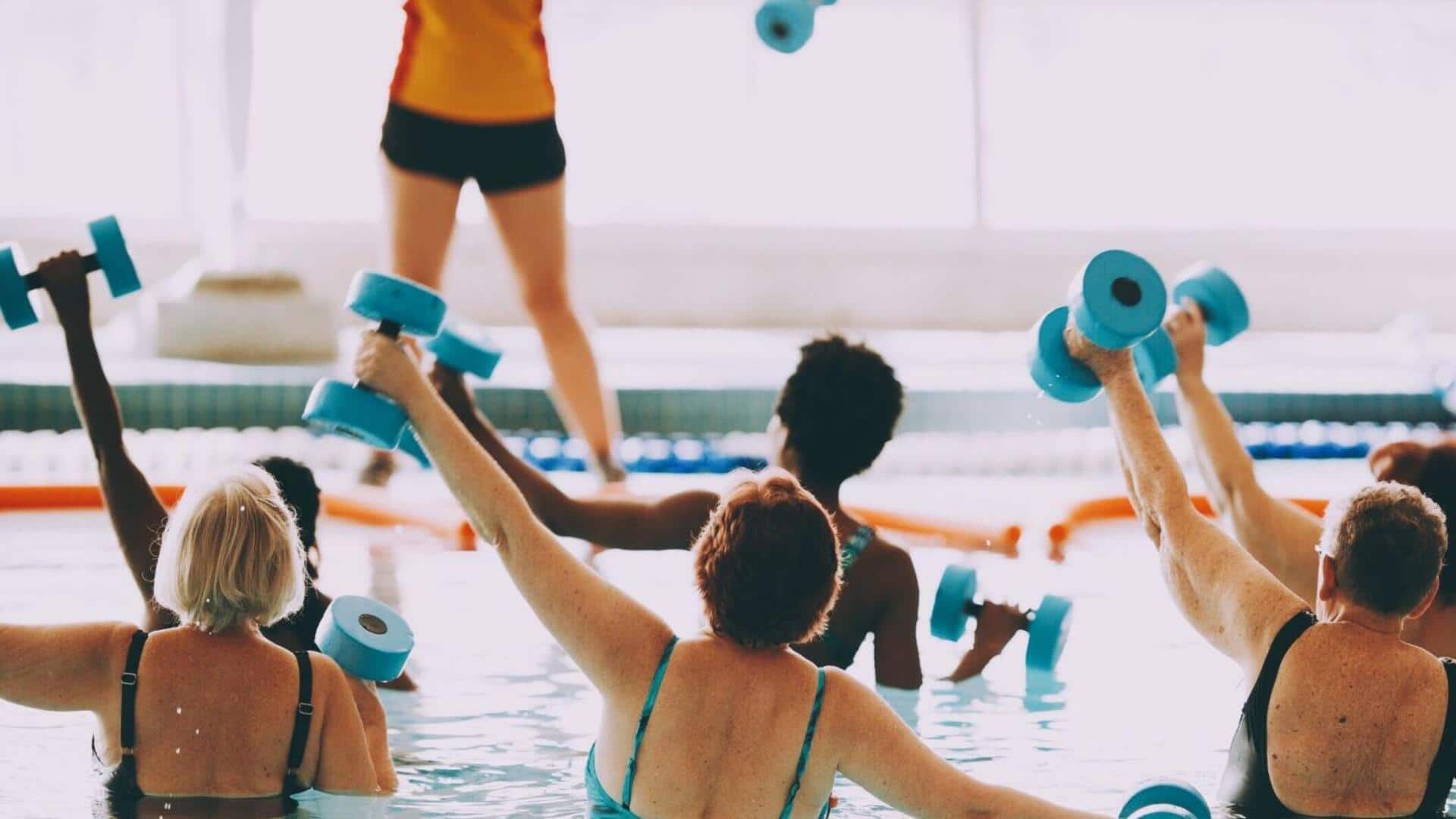 Aqua aerobics v/s rowing: Which builds endurance better?