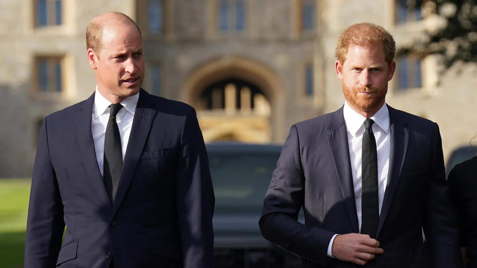 Prince William not keen on mending relationship with brother Harry