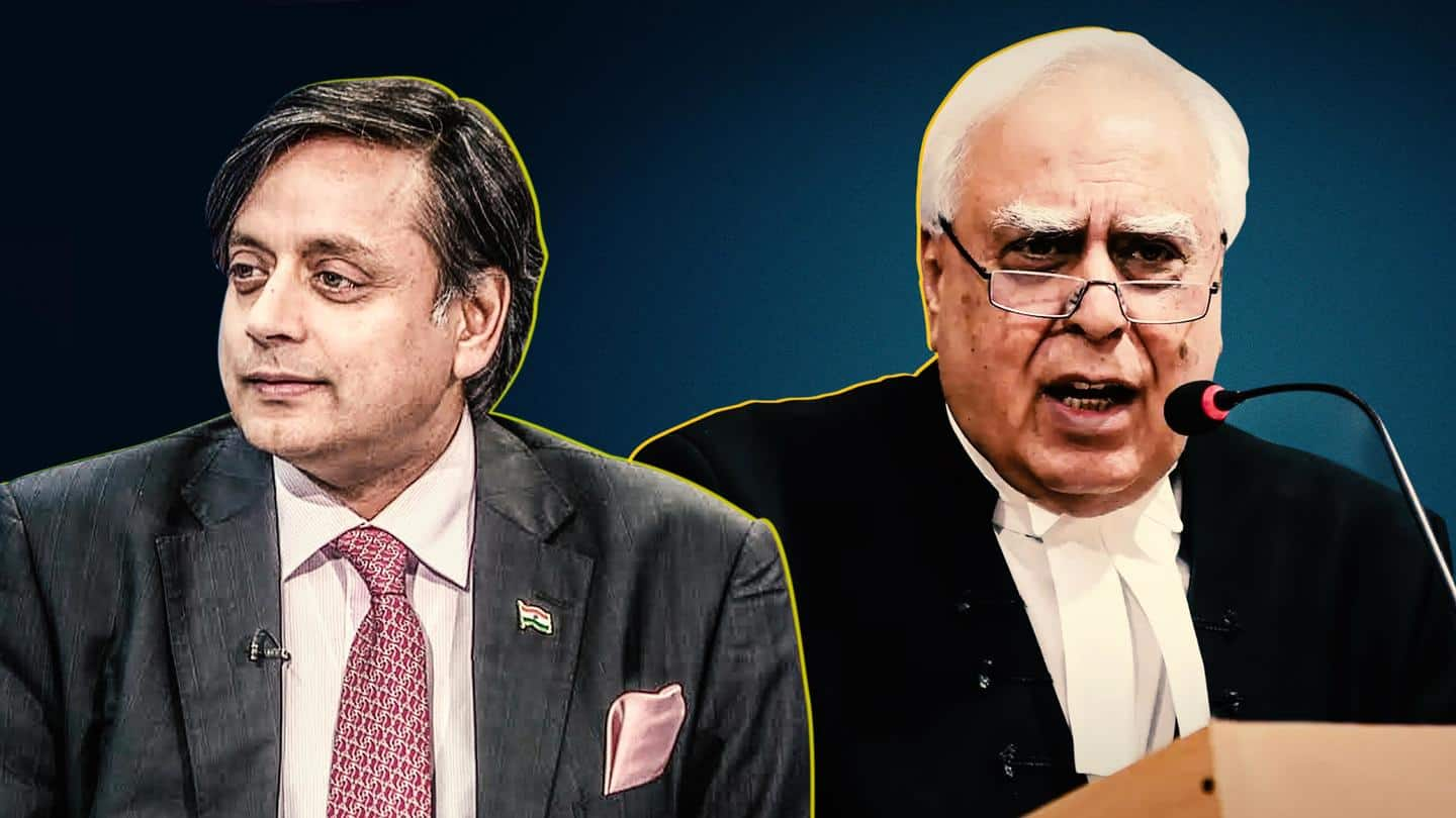 'True Congressman': Shashi Tharoor supports Sibal, day after violent protest