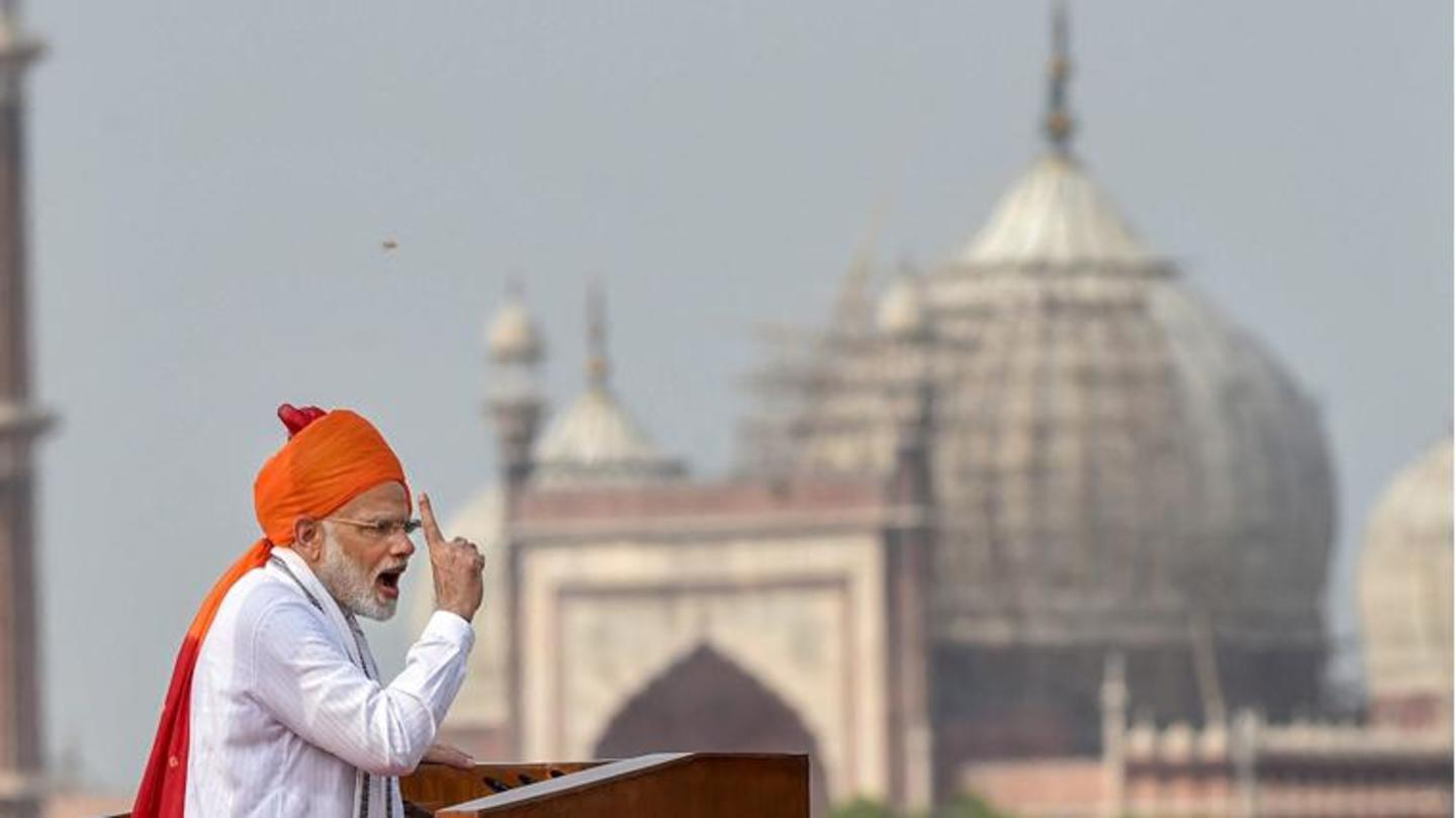 PM Modi's I-Day address: Introduces Panch Pran, advocates gender equality