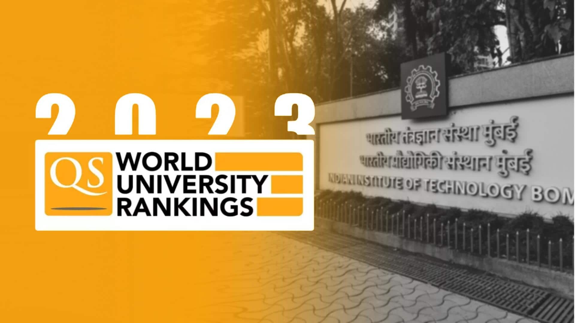 IIT Bombay among world's top 150 universities: Report 