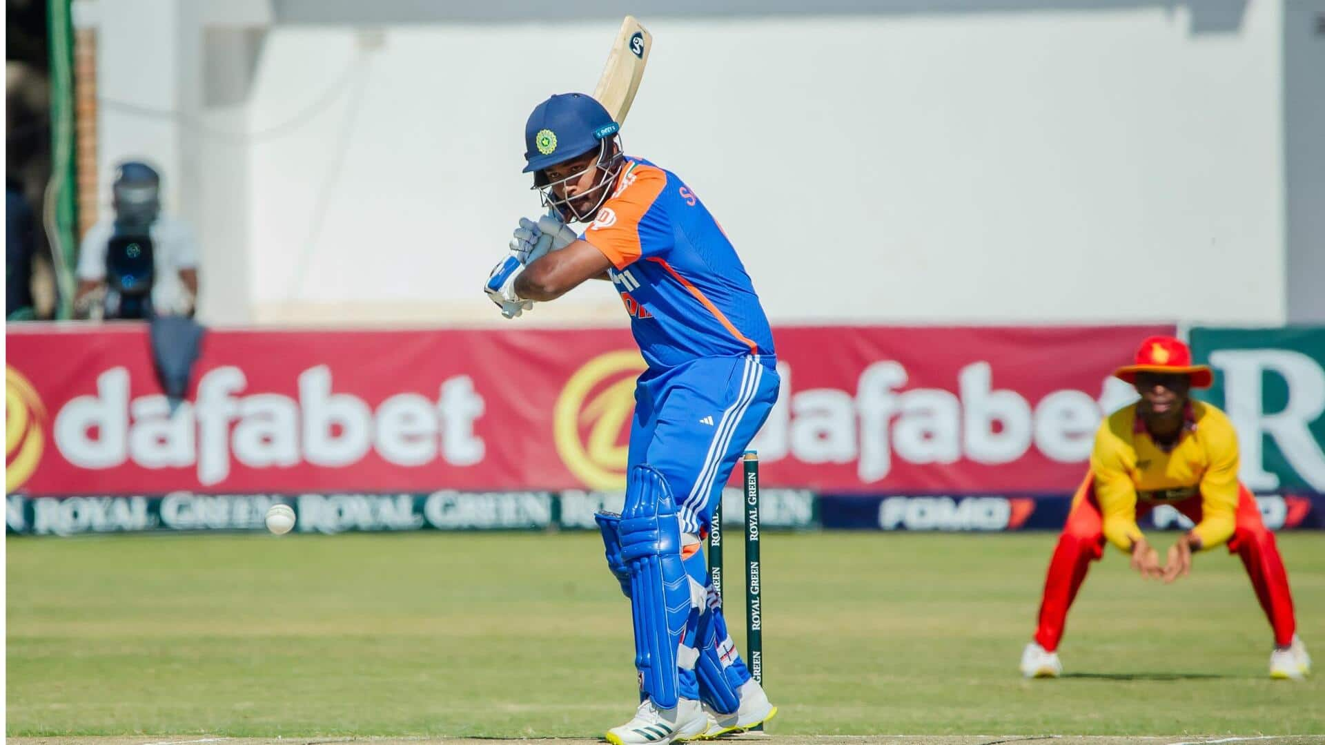 Sanju Samson slams his second T20I half-century: Key stats