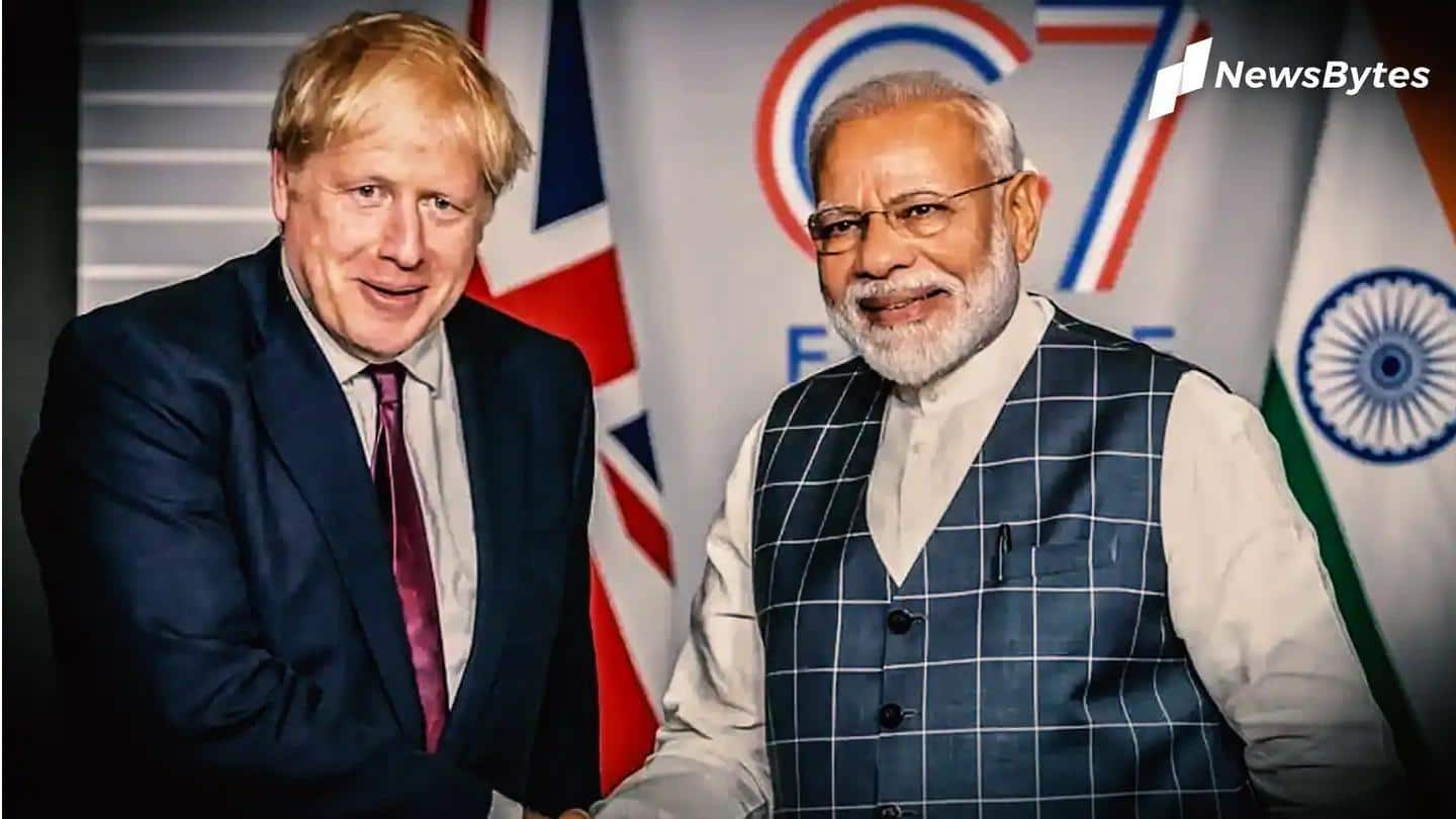 Delhi: UK PM Boris Johnson to meet PM Modi today