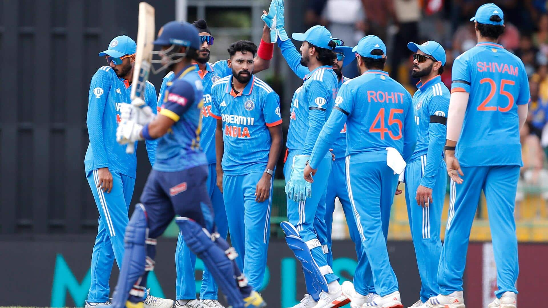 1st ODI: Team India collapses as Sri Lanka manage tie 