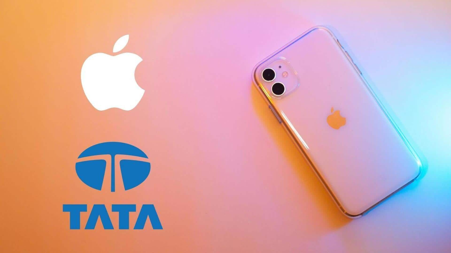 Made-in-India iPhones: Tata's production surges 180% to ₹40,000cr