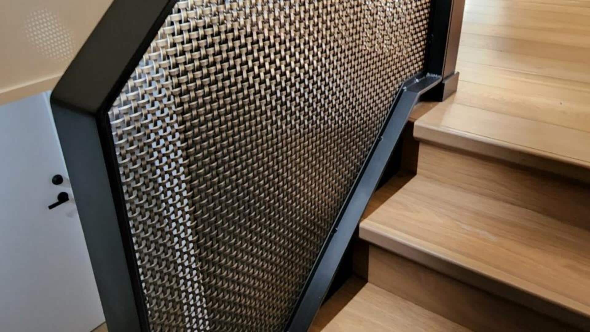 Metal mesh is a game-changer in home decor game