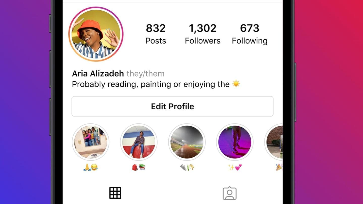 Instagram allows users to list preferred pronouns on their profiles