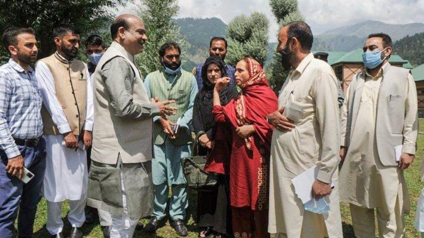 36 Union Ministers visited J&K last year 36 Union Ministers visited J&K last year