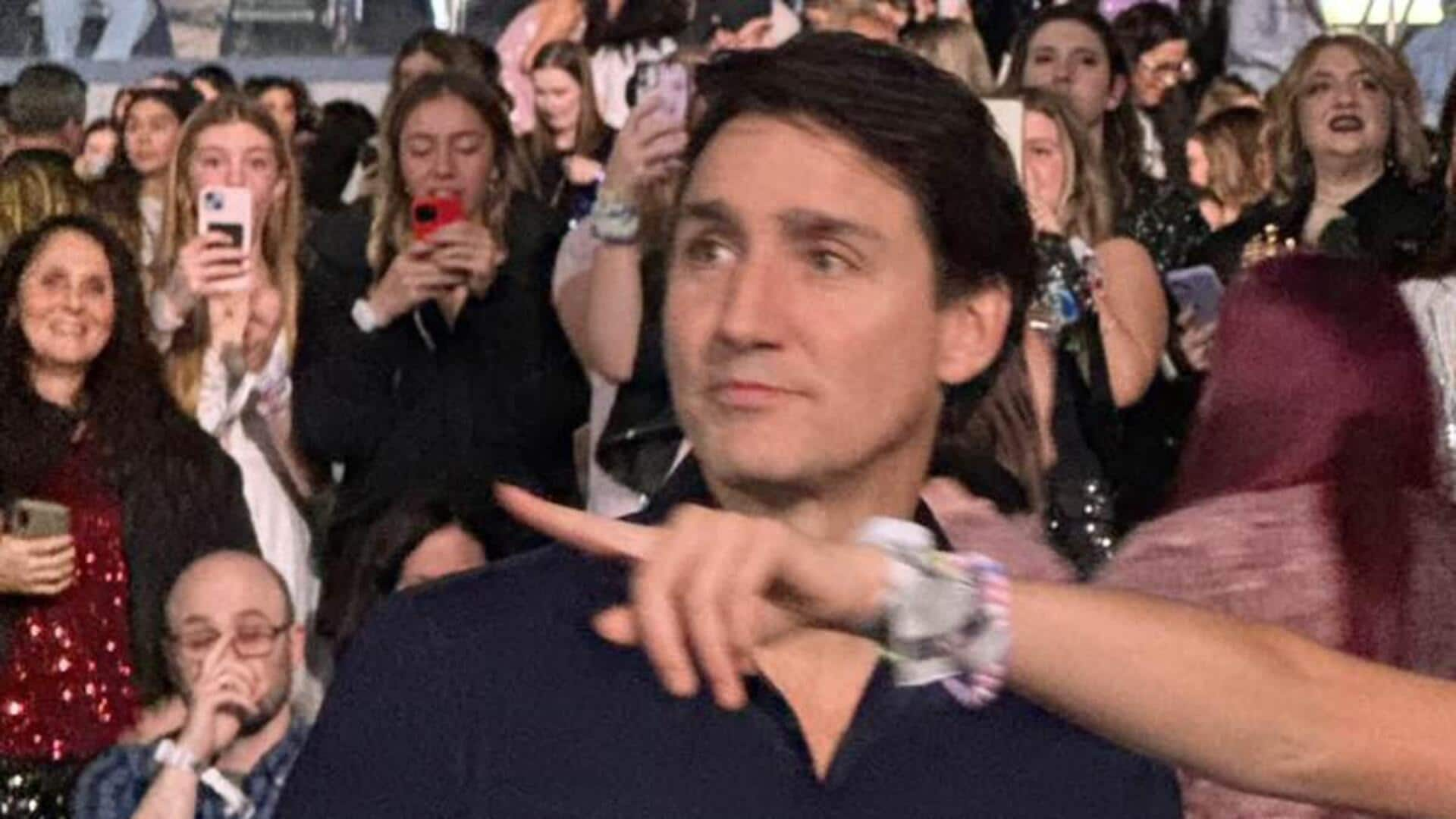 Trudeau seen at Taylor Swift concert amid riots in Montreal  