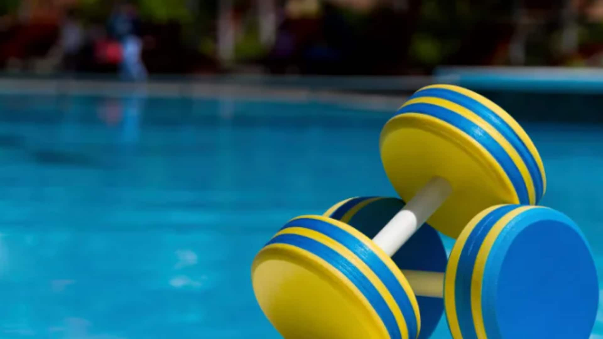 Enhance mental clarity with water aerobics