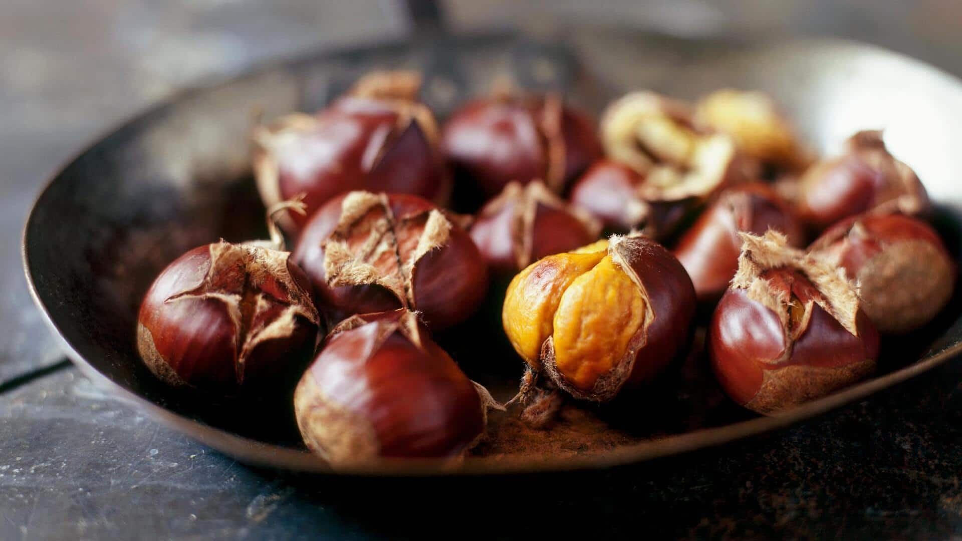 Harvest glow: Cooking with roasted chestnuts