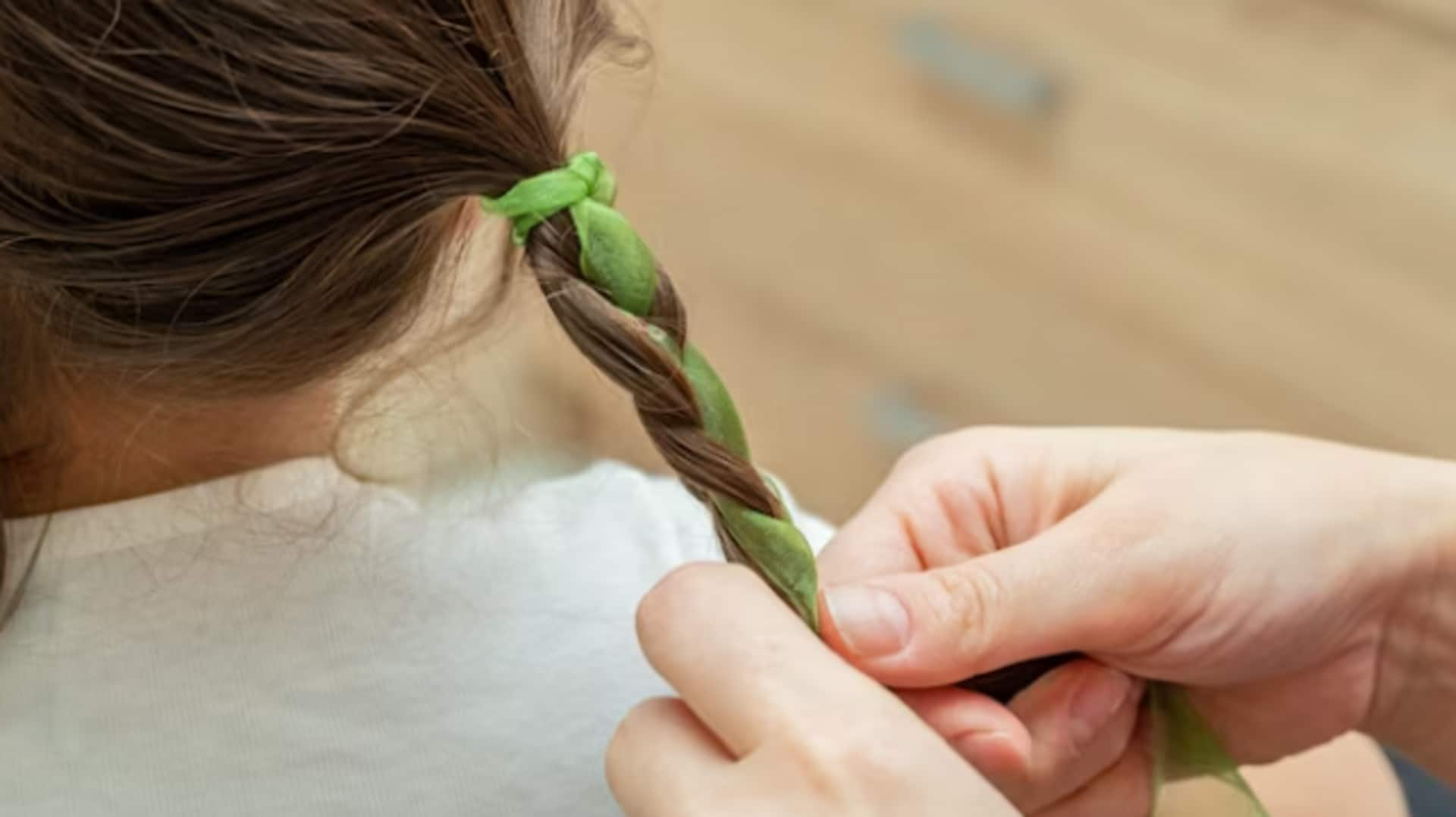 Radiant ribbon weaves for delightful straight hair