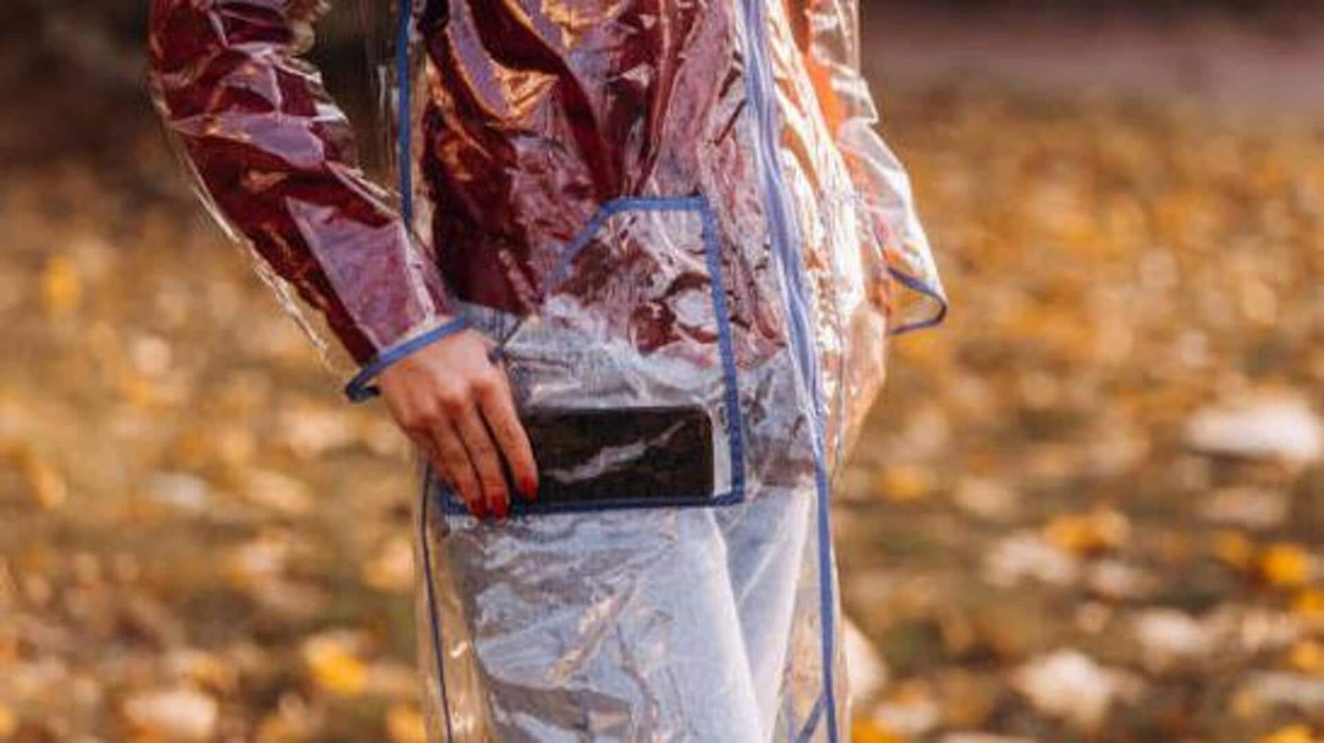 How to style translucent raincoats this monsoon