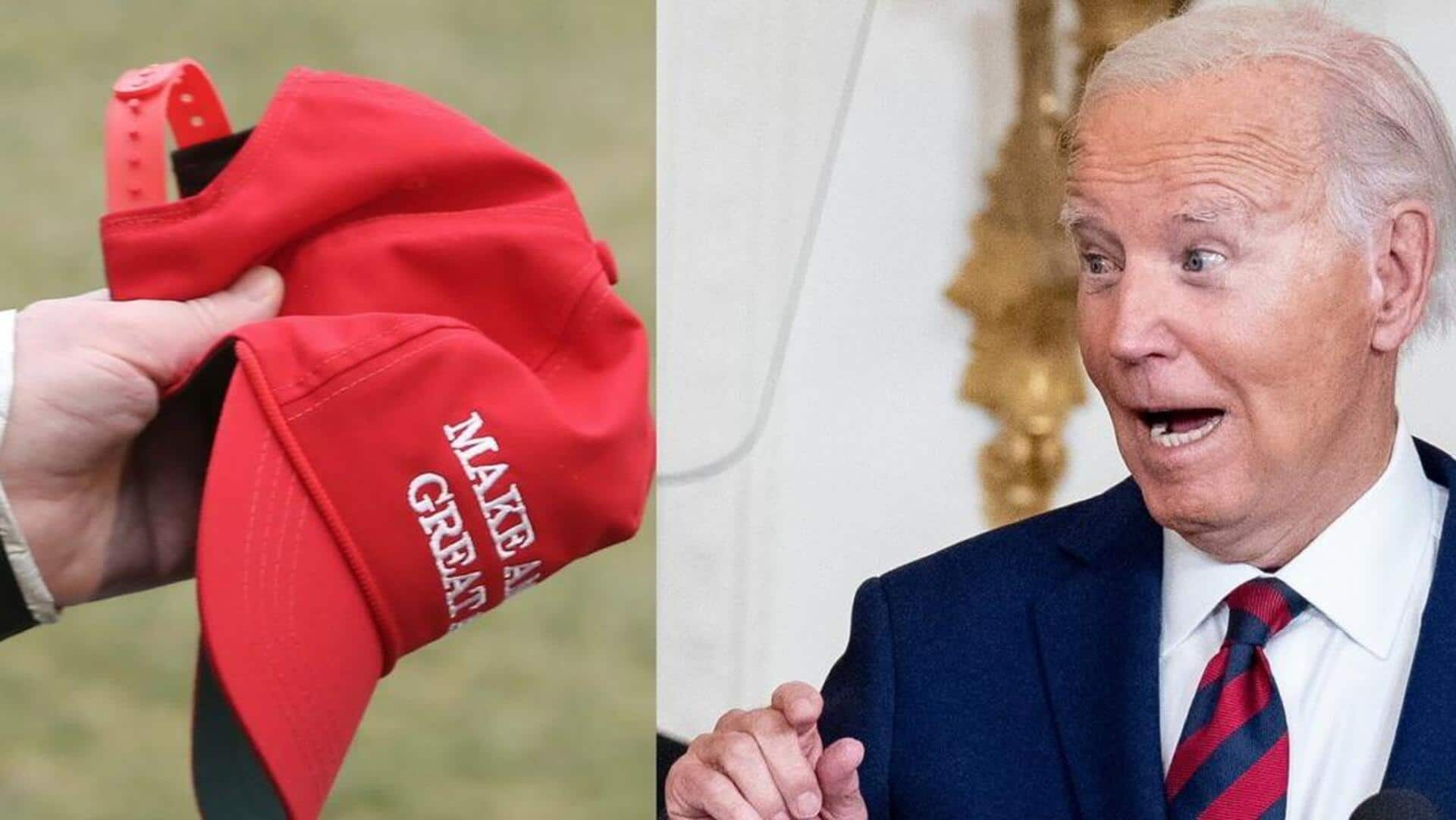 Biden wears 'Trump 2024' hat; White House explains why