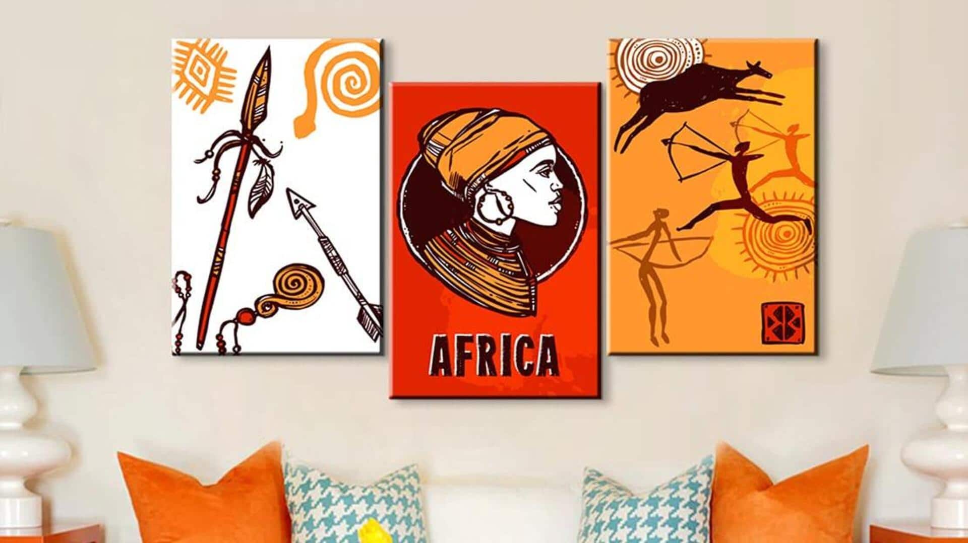 How to incorporate African art into your home decor