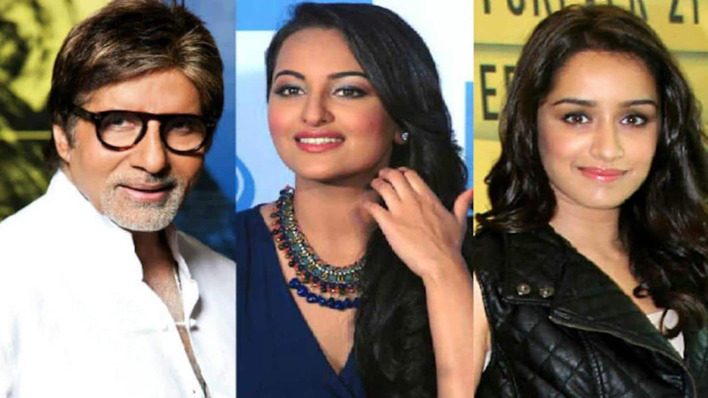 Amitabh, Shraddha, Sonakshi to team up for Independence Day project?