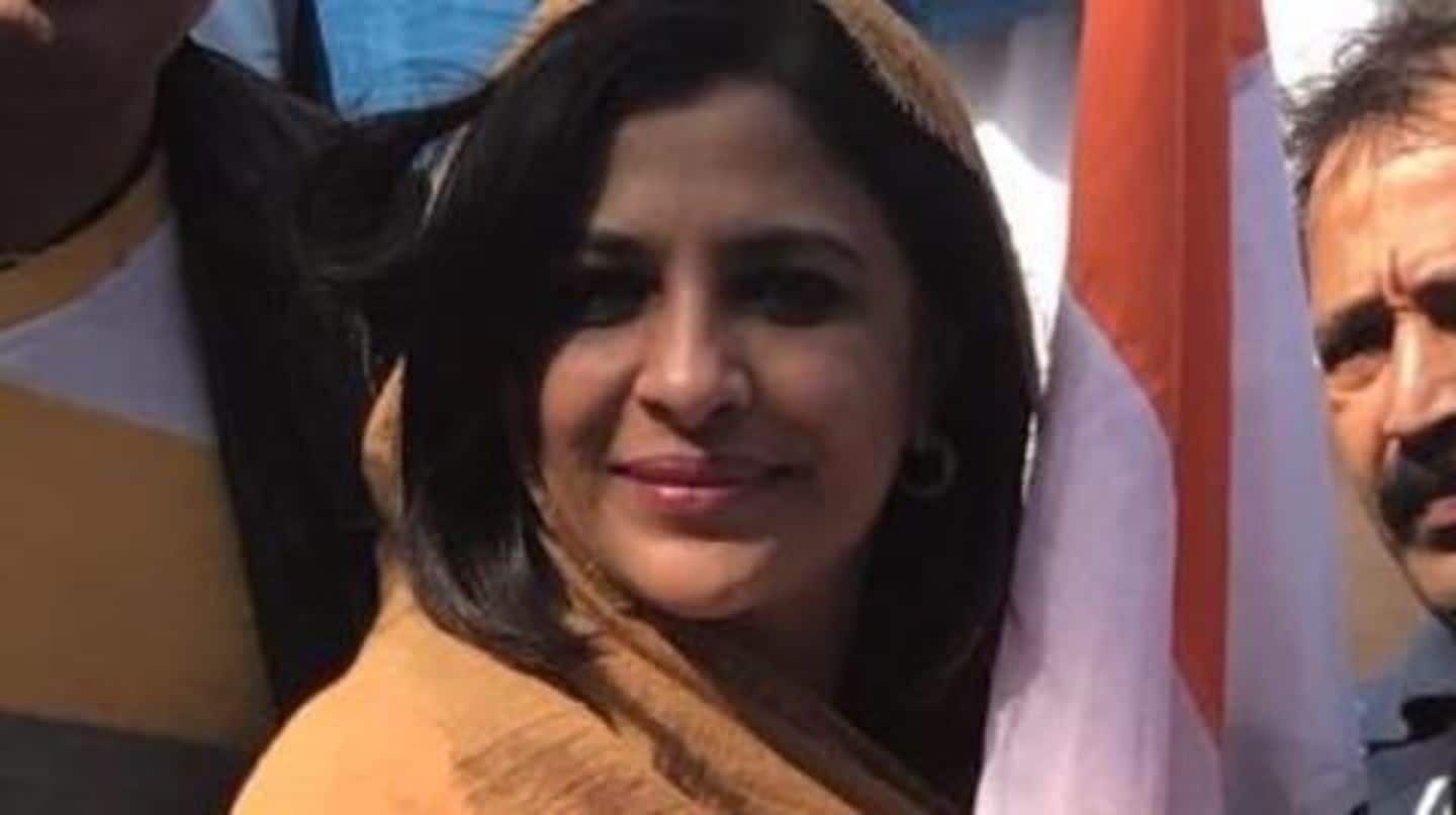 Shazia Ilmi accuses Jamia University of dropping her from speakers