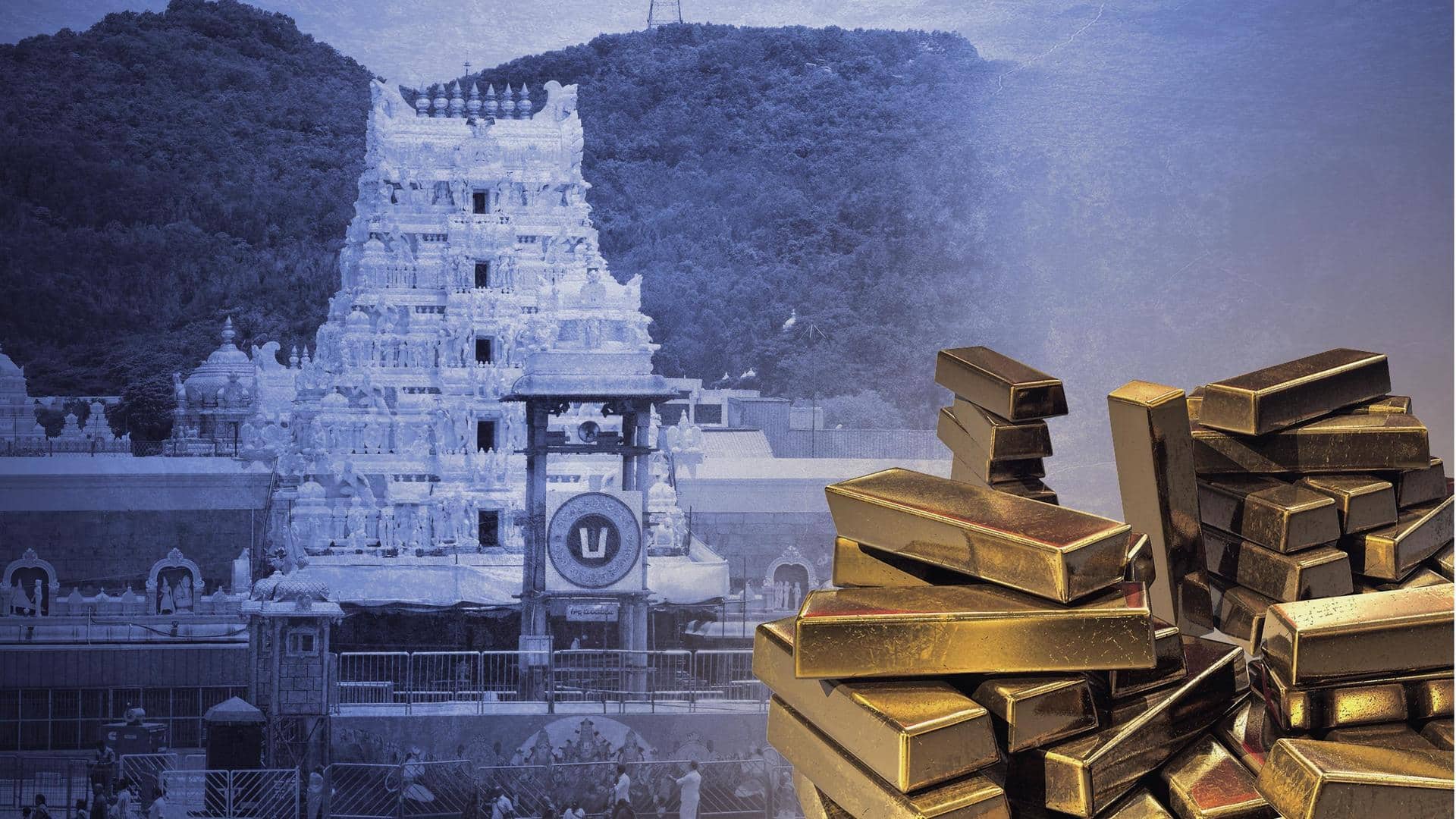 Andhra Pradesh: Tirupati temple trust declares huge gold, cash deposits