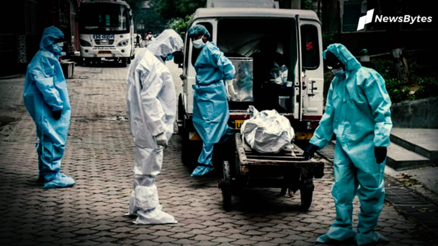 Meanwhile, India hit its highest-ever single-day death count on Monday Meanwhile, India hit its highest-ever single-day death count on Monday