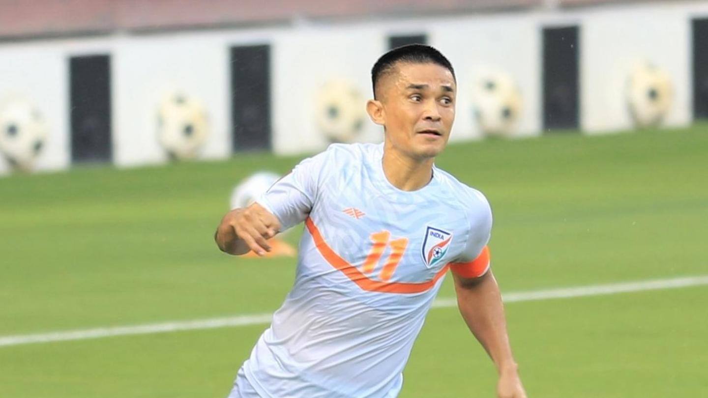 Chhetri tops the show with five goals Chhetri tops the show with five goals