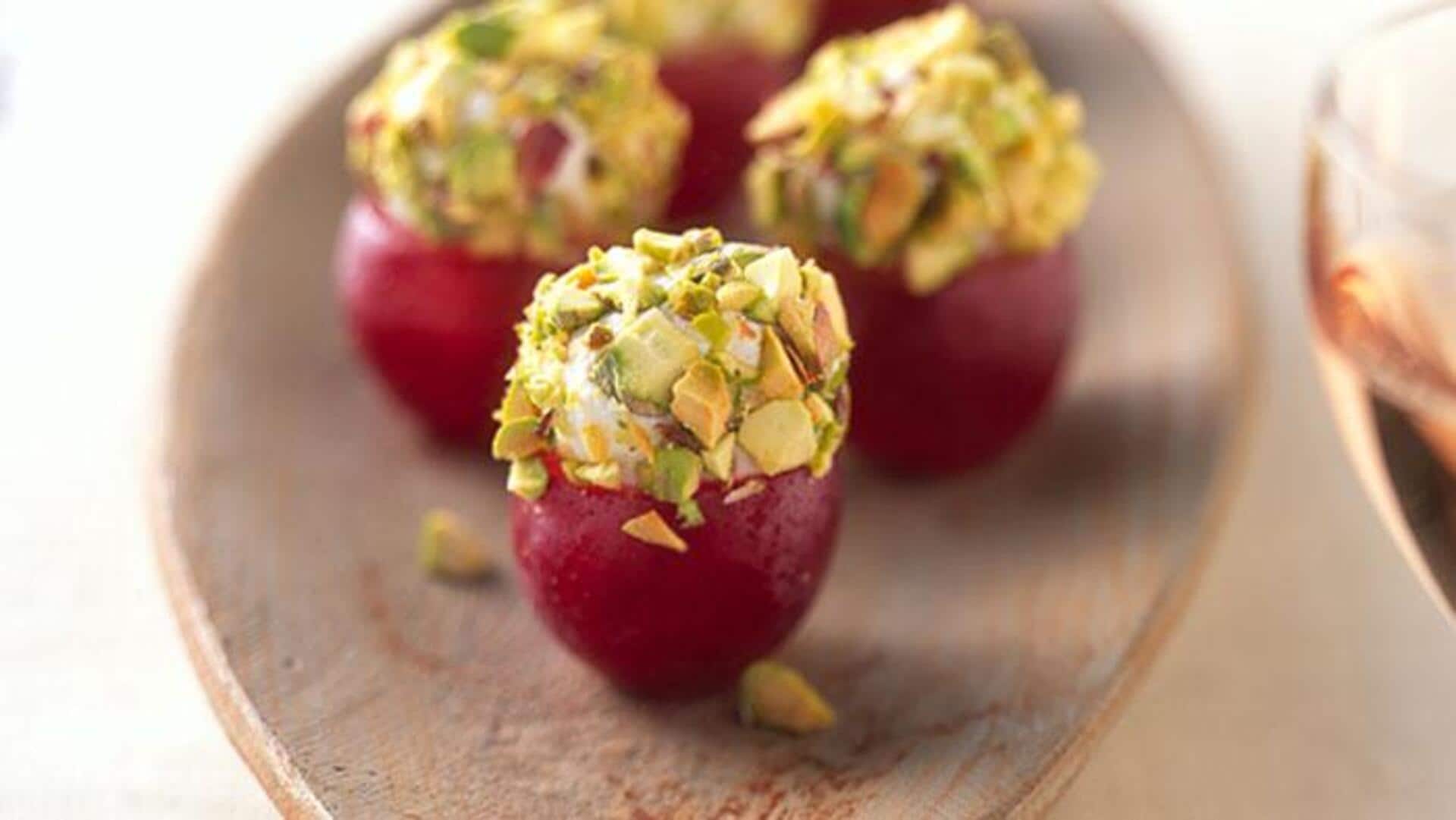 Ever tried stuffed grapes? Here's how you can make them Ever tried stuffed grapes? Here's how you can make them