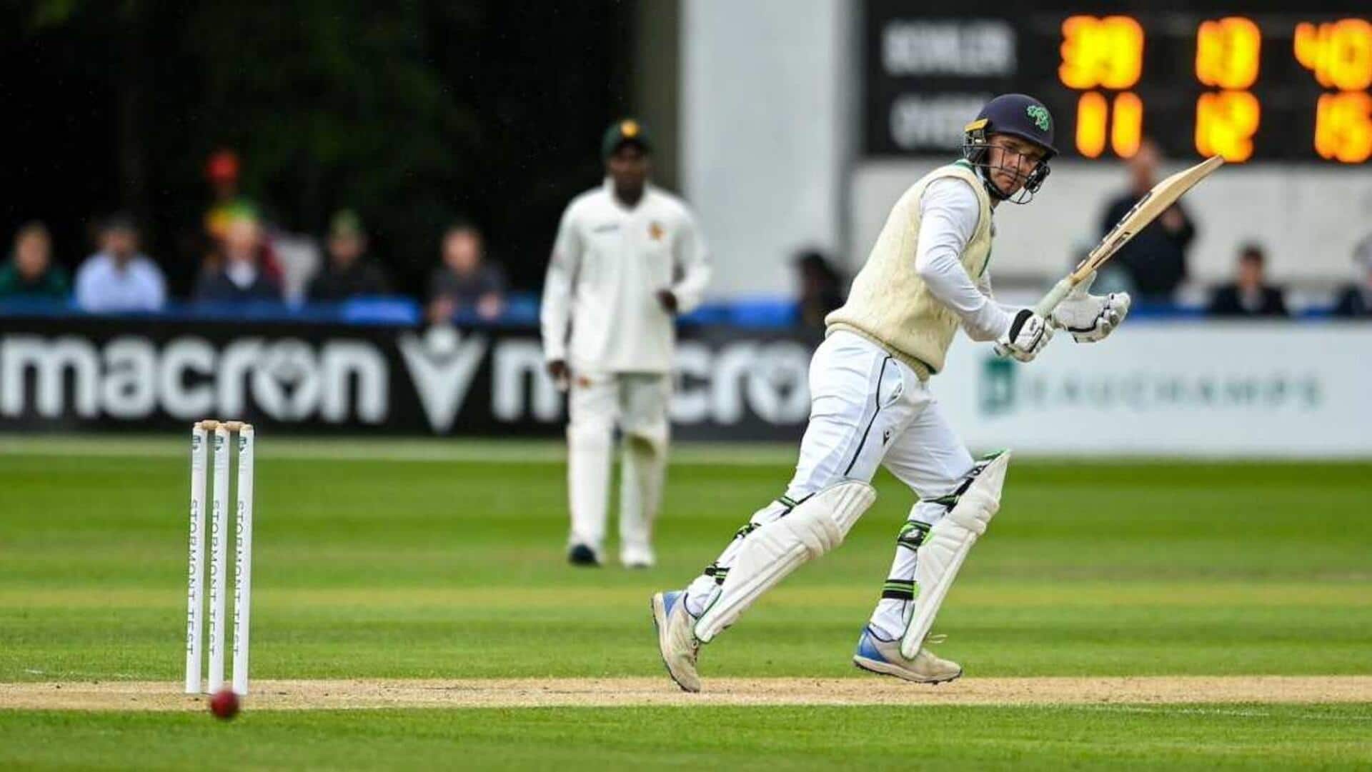 Andy McBrine gets to his fifth Test fifty: Key stats 