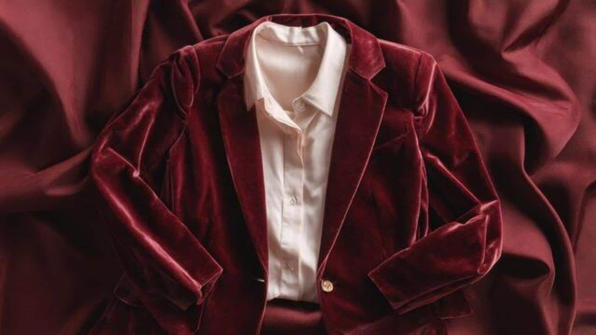 How to style velvet jackets this winter