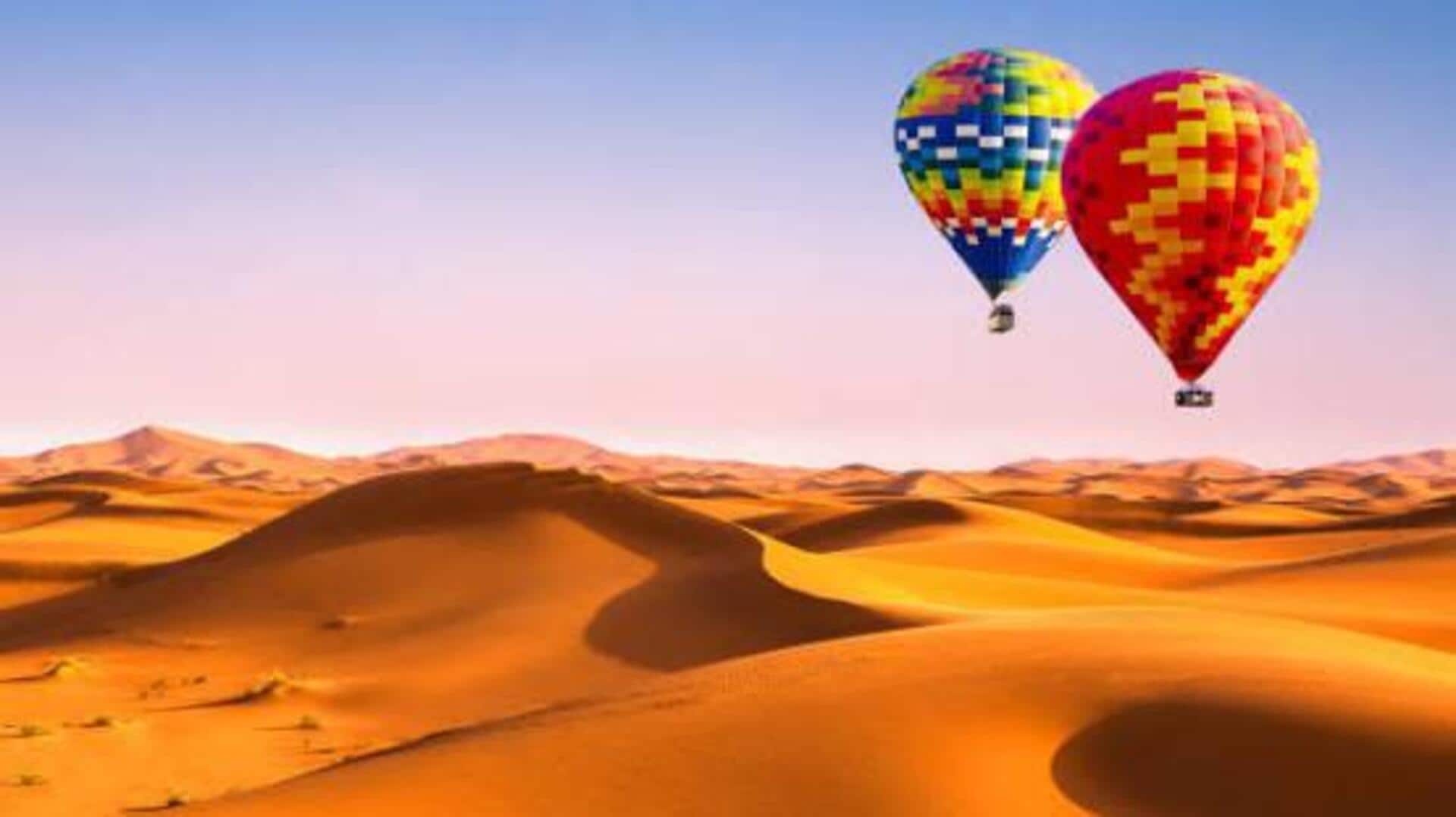 Hot air ballooning over Namibia's desert: A guide 