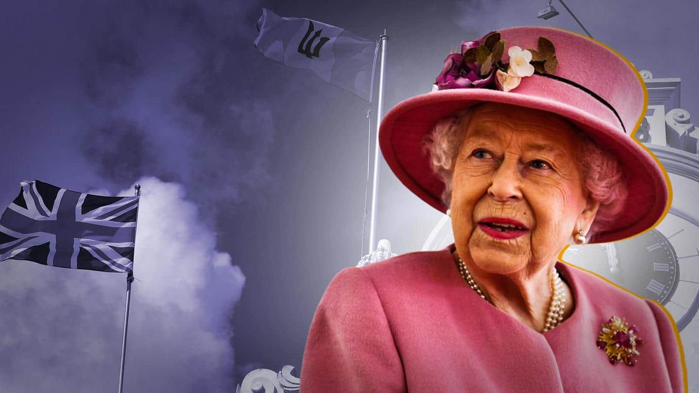 Barbados removes Queen Elizabeth as head of state; becomes republic