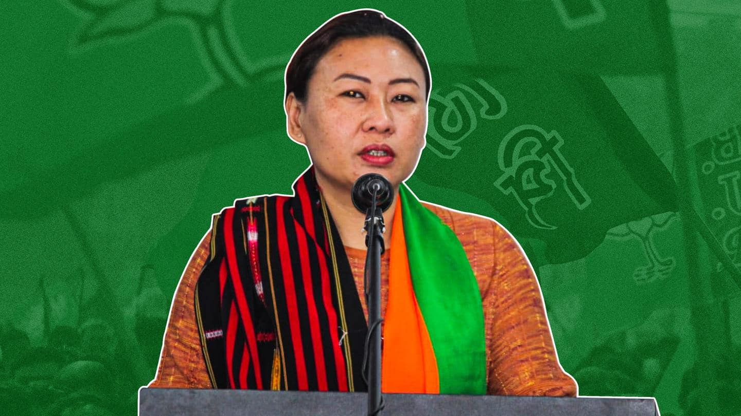 Meet Phangnon Konyak, Nagaland's first woman Rajya Sabha MP | NewsBytes