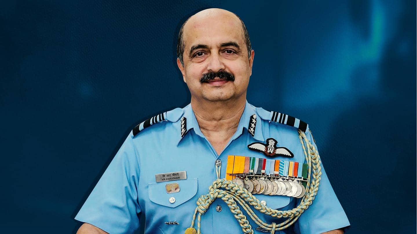 VR Chaudhari to become IAF's next Chief of Air Staff