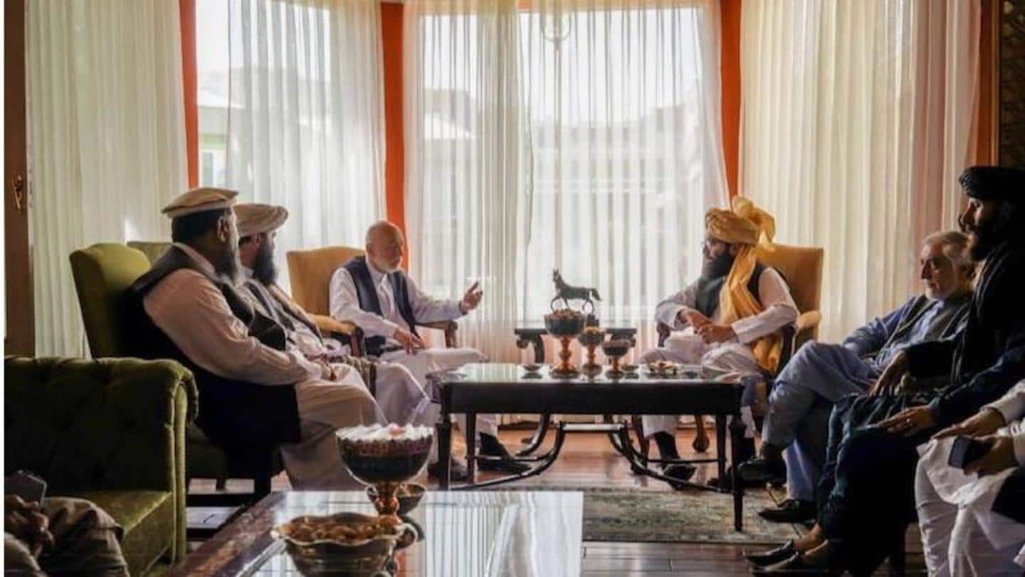 Ex-Afghan President Karzai meets Taliban leader; talks to form government
