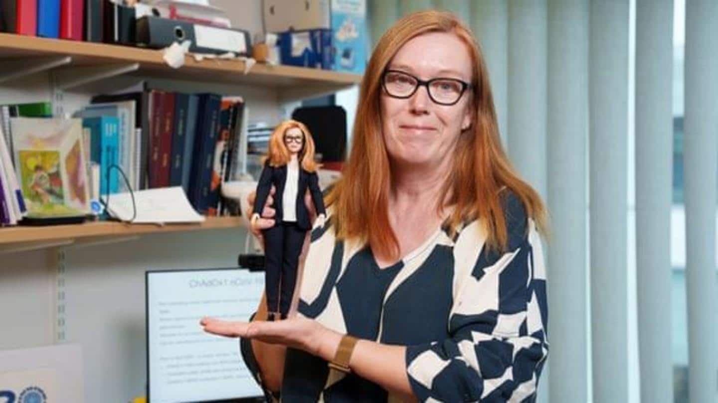 COVID-19 vaccine maker Professor Sarah Gilbert honored with Barbie doll
