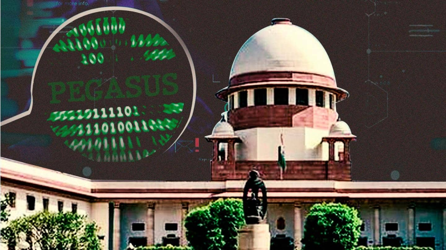 Pegasus: Supreme Court issues notice to Centre